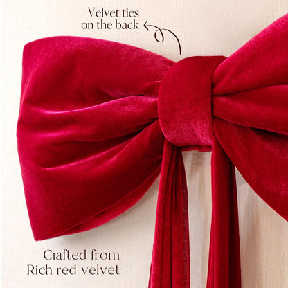 Giant 6ft Velvet Bow